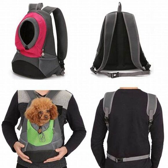 PET DOG BACKPACK CARRIER BAG - SMALL - Picture 6 of 9